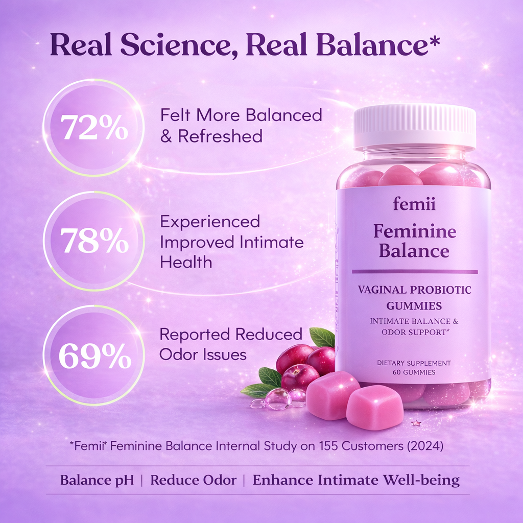 Feminine Balance - Vaginal Probiotic Gummies