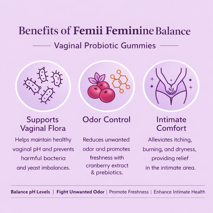 Feminine Balance - Vaginal Probiotic Gummies